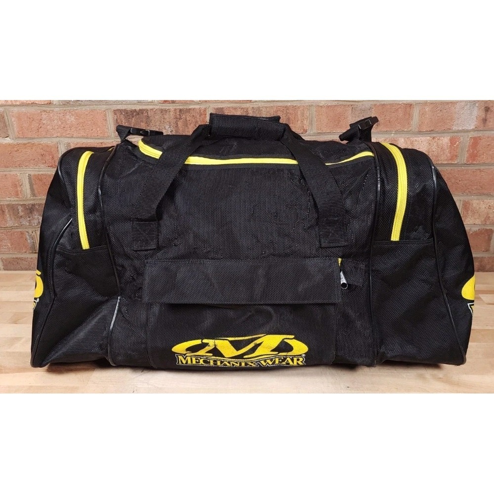 Mechanix Wear Large Black Duffle Bag Travel Gear 26 Inch